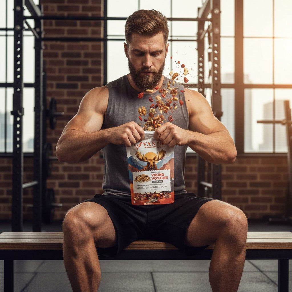 Vanyr Viking Voyager Trail Mix | Premium Nuts, Seeds & Berries | Healthy Snack M