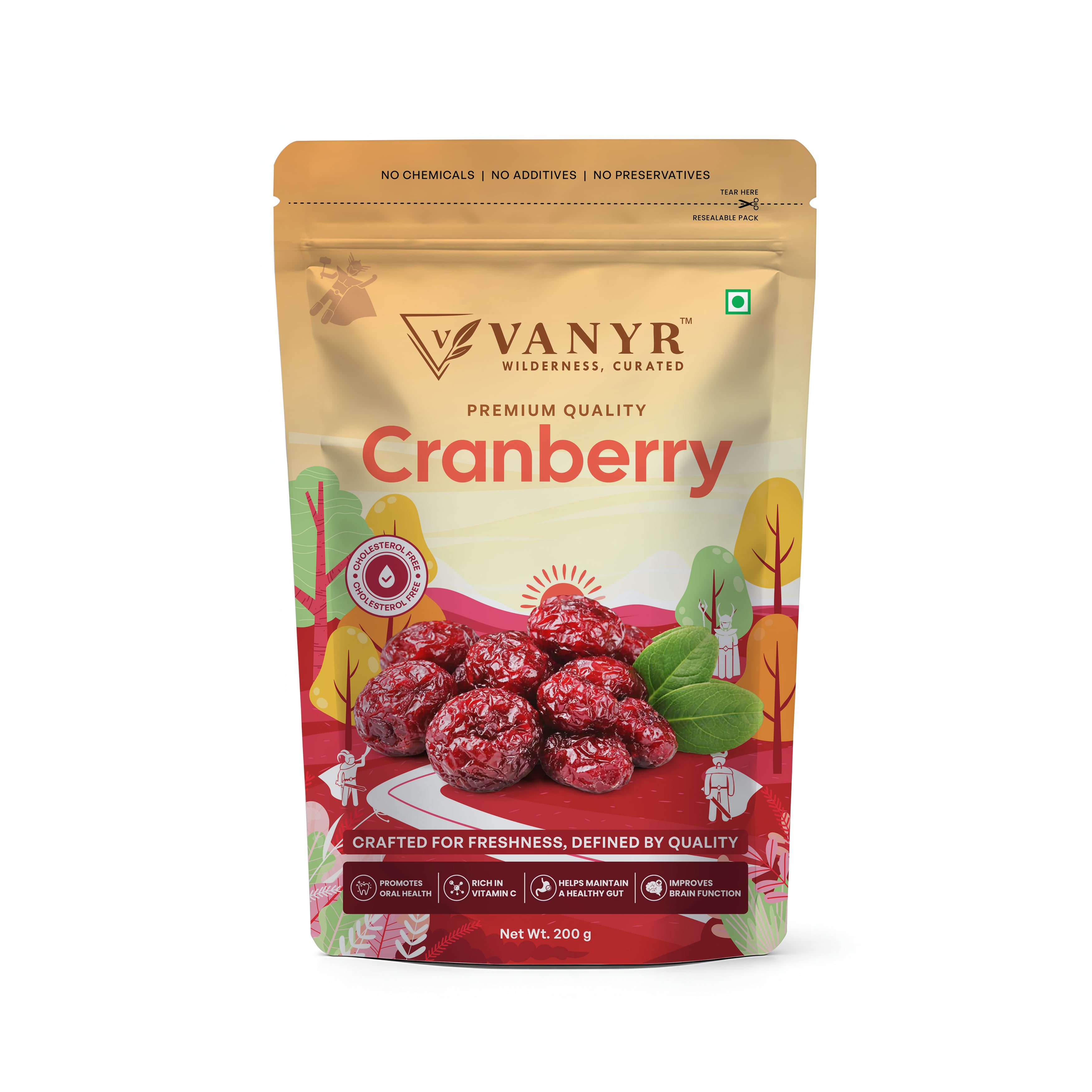Premium Whole Dried Cranberries