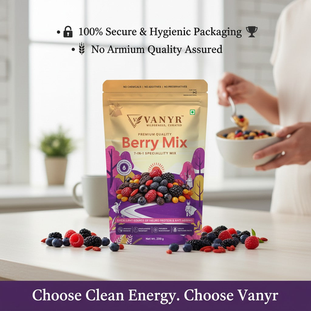 Berry Mix | Premium Healthy Antioxidant Rich Dried Berries Antioxidant Snack