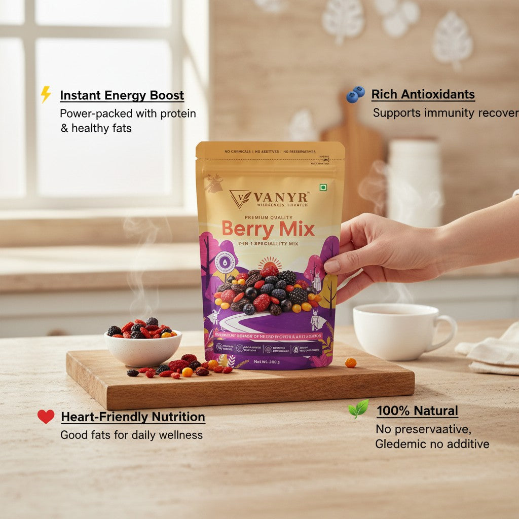 Berry Mix | Premium Healthy Antioxidant Rich Dried Berries Antioxidant Snack