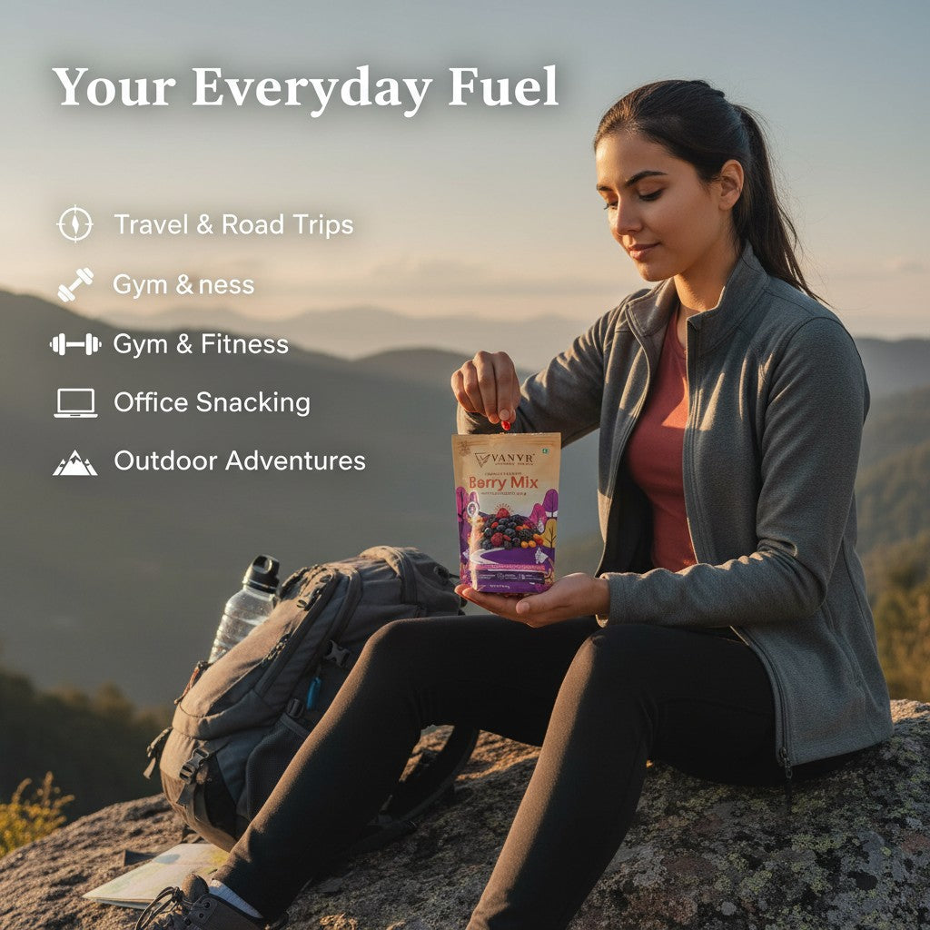Berry Mix | Premium Healthy Antioxidant Rich Dried Berries Antioxidant Snack