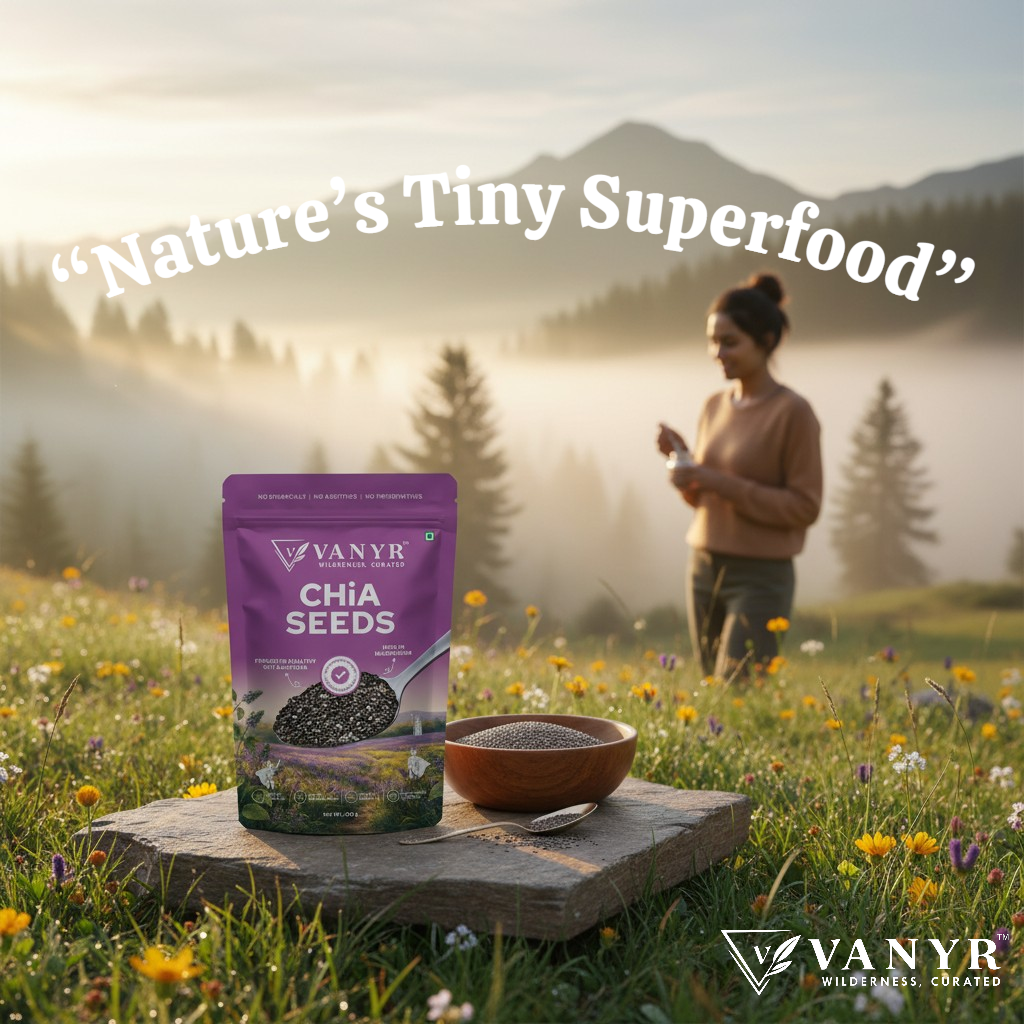 Premium Chia Seeds | High Fiber | Protein Rich | Healthy Daily Nutrition | 250g